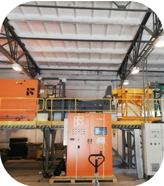 Instalacja w zakładzie przetwarzania w Zabrzu